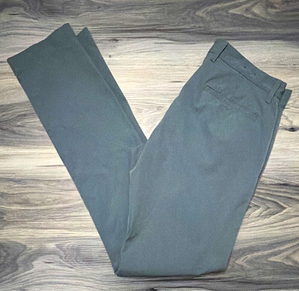 J.CREW Flex Men’s 29x32 Gray Chino Pants Slim Fit Straight Leg Flat Front